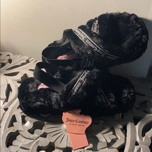 Juicy couture women’s sling back slippers sz 8